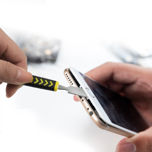 Pointed elbow tweezers disassembly pry bar 10-piece set/11-piece set canvas bag tool bag stainless steel tweezers set