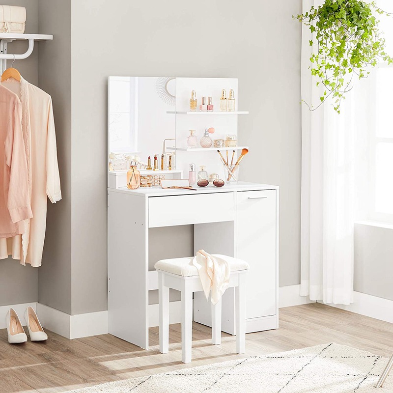 Lujo ligero tocador pequeño apartamento dormitorio moderno simple 2023 nuevo tocador gabinete de almacenamiento integrado gabinete almacenamiento