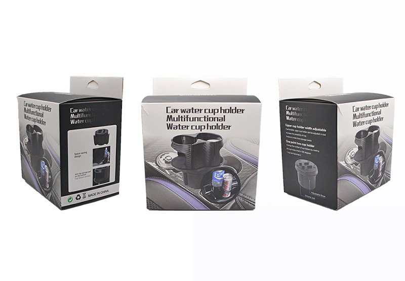 Car-mounted multi-functional beverage holder base can be rotated