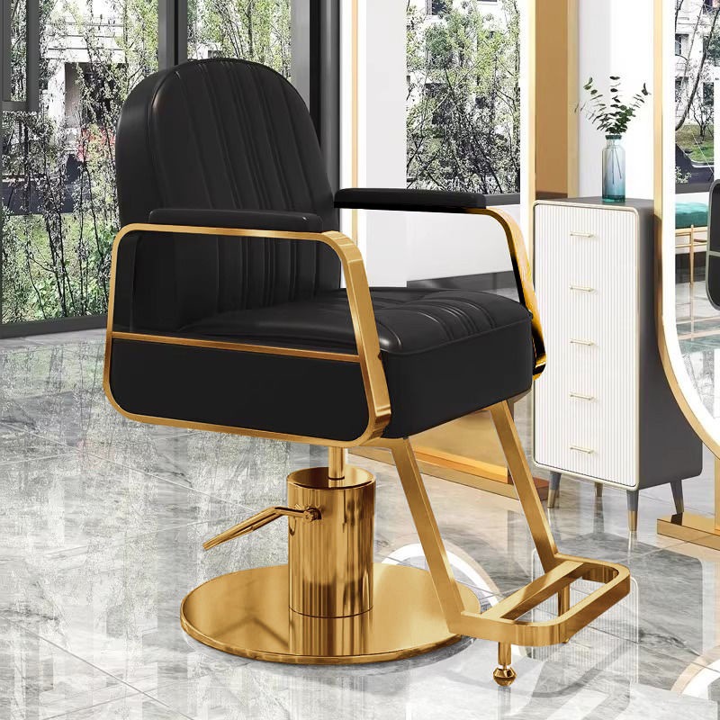 Silla de peluquería en línea, silla de peluquería de moda, silla de corte de pelo, silla de teñido