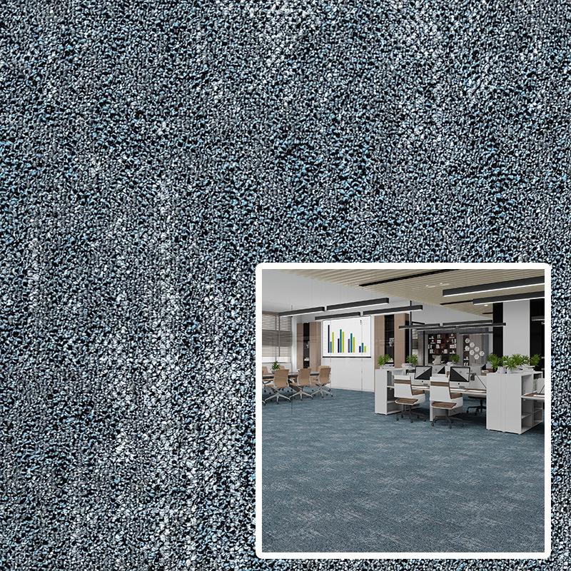 オフィスカーペットのブロックは、商用オフィスビル会社の防火難燃テーブルルームビリヤードホール工場をつなぎ合わせている