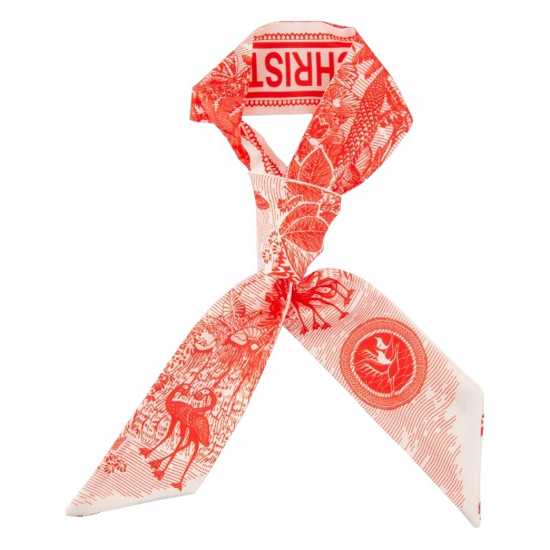 26 Письмо Фламинго Шарф Оптовая Маленький Шарф Галстук Пакет Шарф Длинный Шарф Тонкий Узкий Шарф Пояс Для Волос Лента