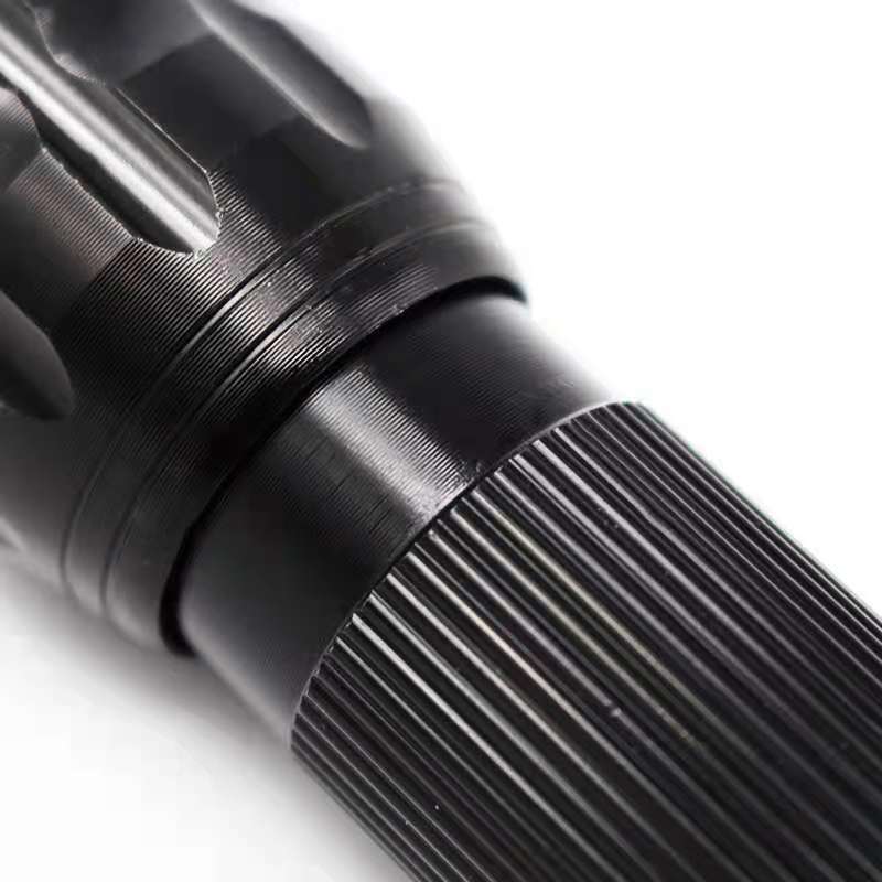 Bicicleta de montaña linterna de la bicicleta del faro linterna de aluminio Mini de tres engranajes zoom linterna montar equipo