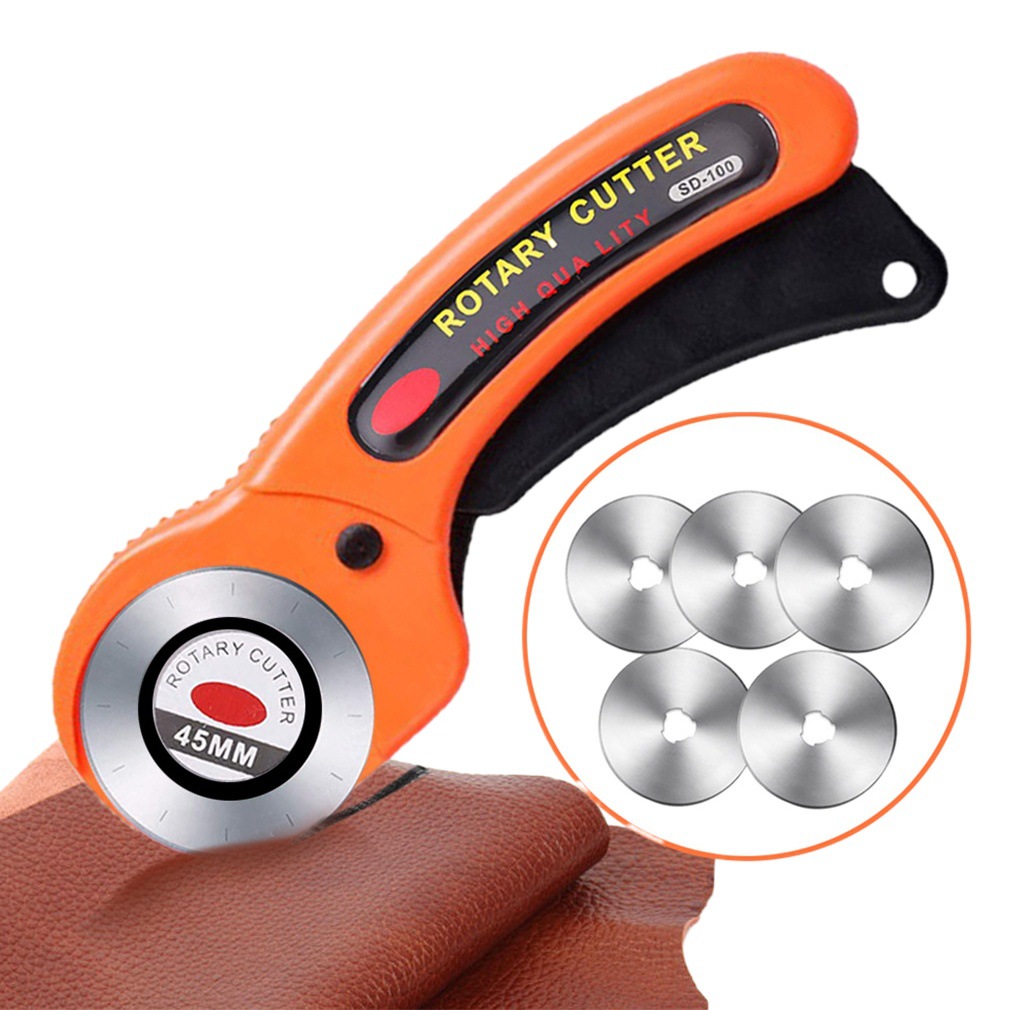 Cortador Rotativo Manual para Tela 45mm para Corte de Tela