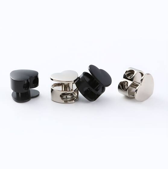 Love metal spring buckle double hole adjustment buckle buckle sweater cap drawstring wholesale spot 14/15/18/21mm