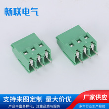 PCB连接器电子元器件 直针螺钉式方块环保材接线端子批发