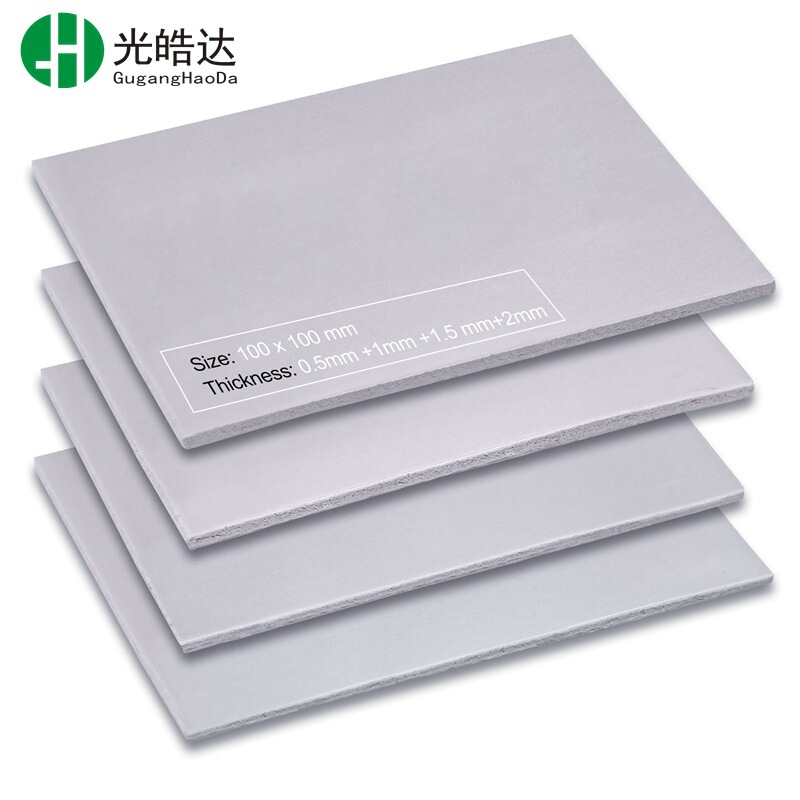 High Thermal Conductivity Silicone Sheet Power Supply Heat Dissipation Silicone Gasket Soft CPU Insulation Heat Dissipation Silicone Pad 13 W/m 'k