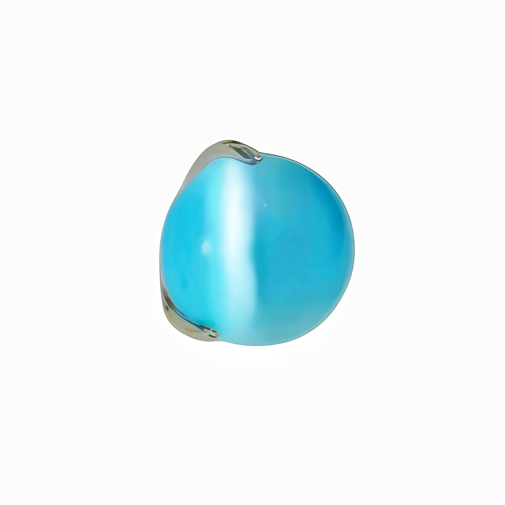 F136 Titanium Alloy Lip Nail Three-Claw Cat Eye Ball G23 Titanium Piercing Jewelry Accessories Tongue Nail Ear Bone Nail detail image 7