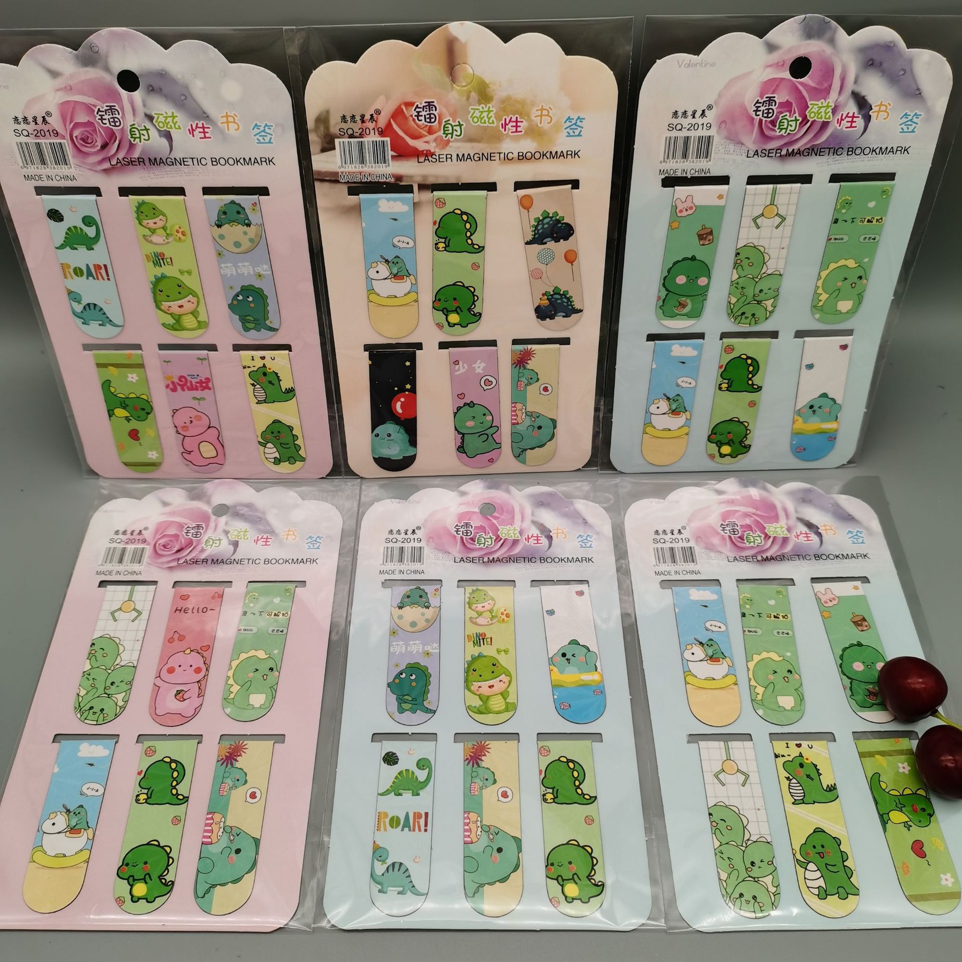 marcadores creativos colección completa de estudiantes de dibujos animados marcadores de barra magnéticos aficionados marcadores de libros
