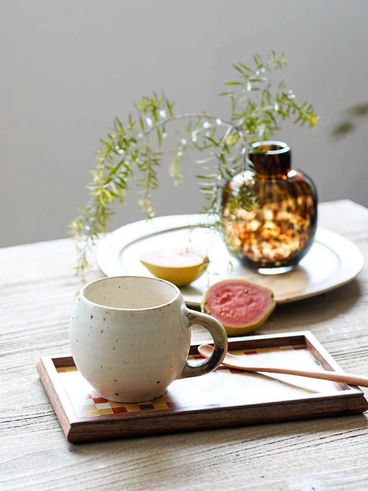 Miyabikaido/Mido -shaped Mark Cup (White)