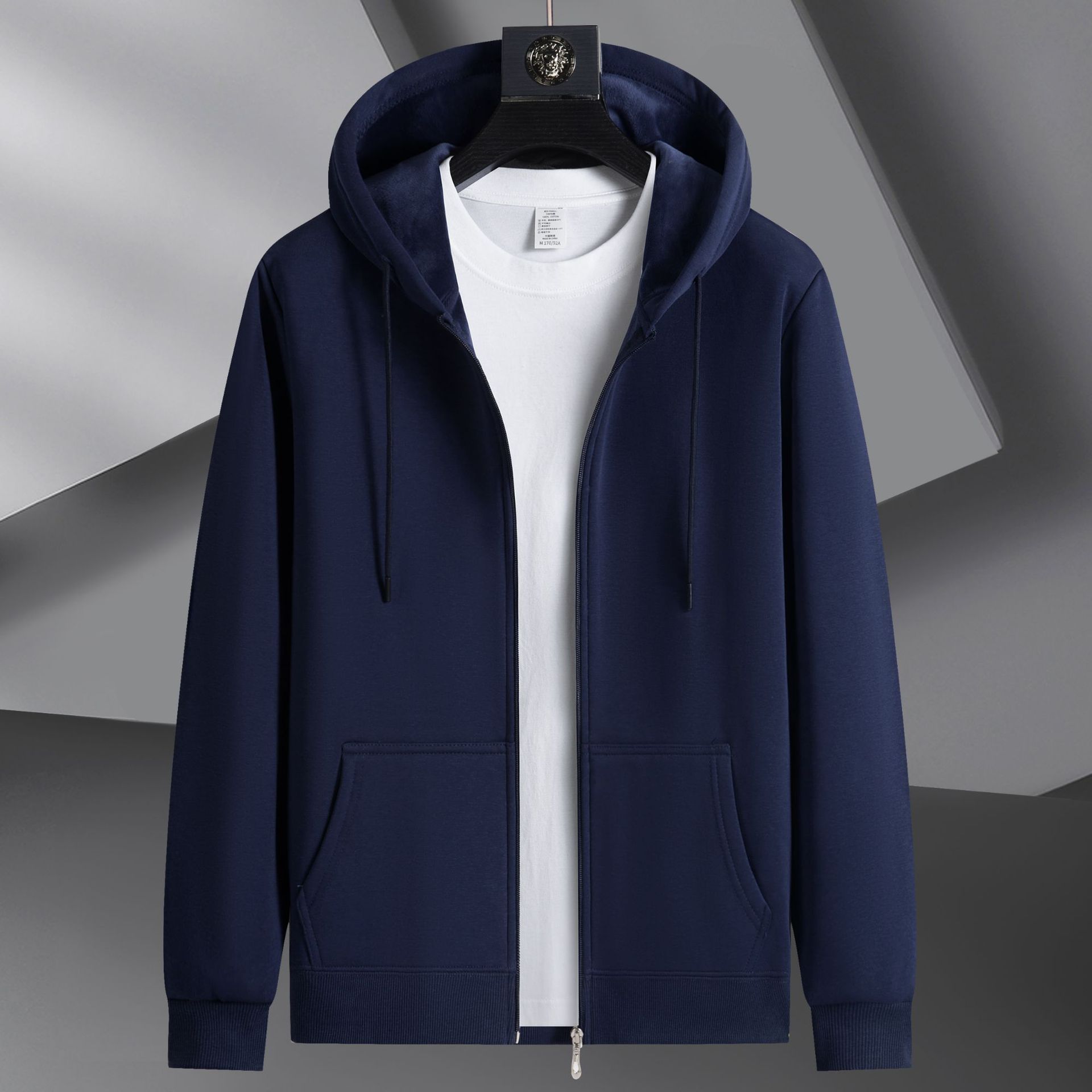 진한 파랑 [단색 가디건 맨투맨 얇은 버전] 단품