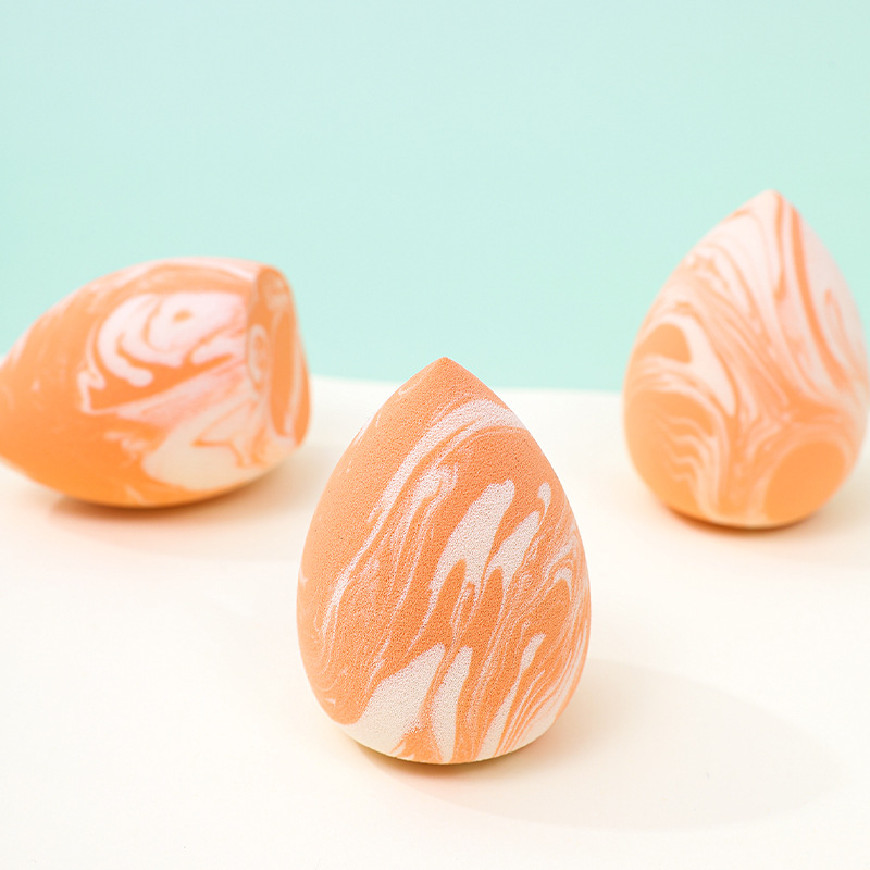 Maquillaje de huevo de belleza de color mezclado personalizado de fábrica, no coma polvo