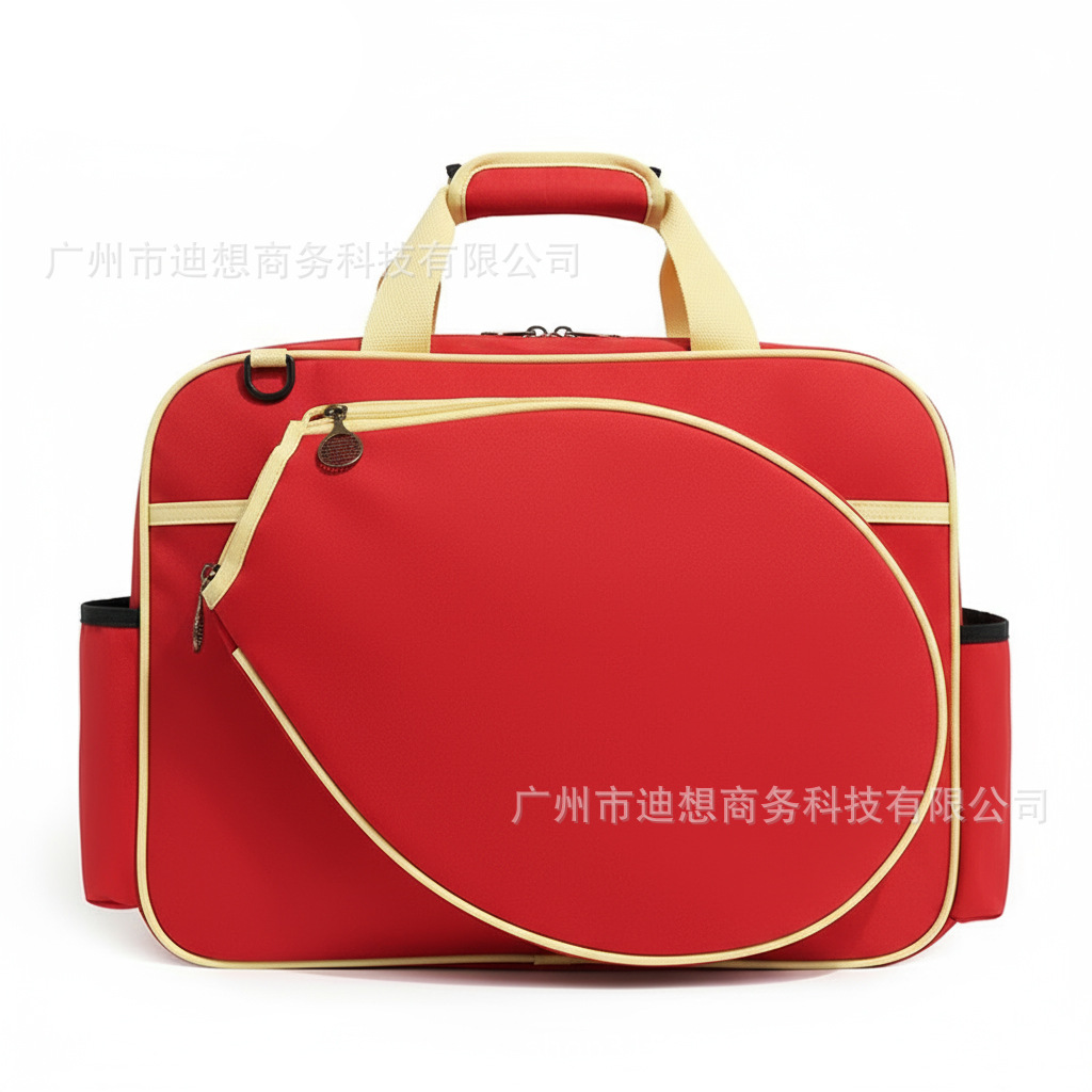 Bolsa de tenis de hombro doble bolsa de gran capacidad un hombro almacena bolsa de pelota de alta cara para mujeres bolsa de bádminton image 2