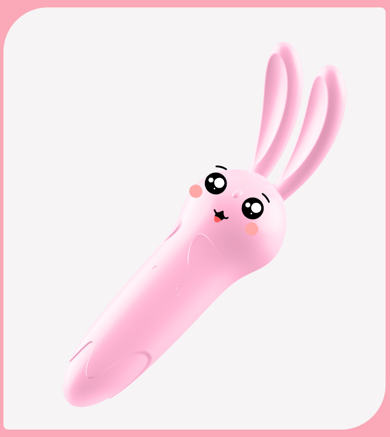 Jiuai Rabbit Mini Vibrating Egg Wearable Quiet ABS Adult Toy Pink — detail image 30