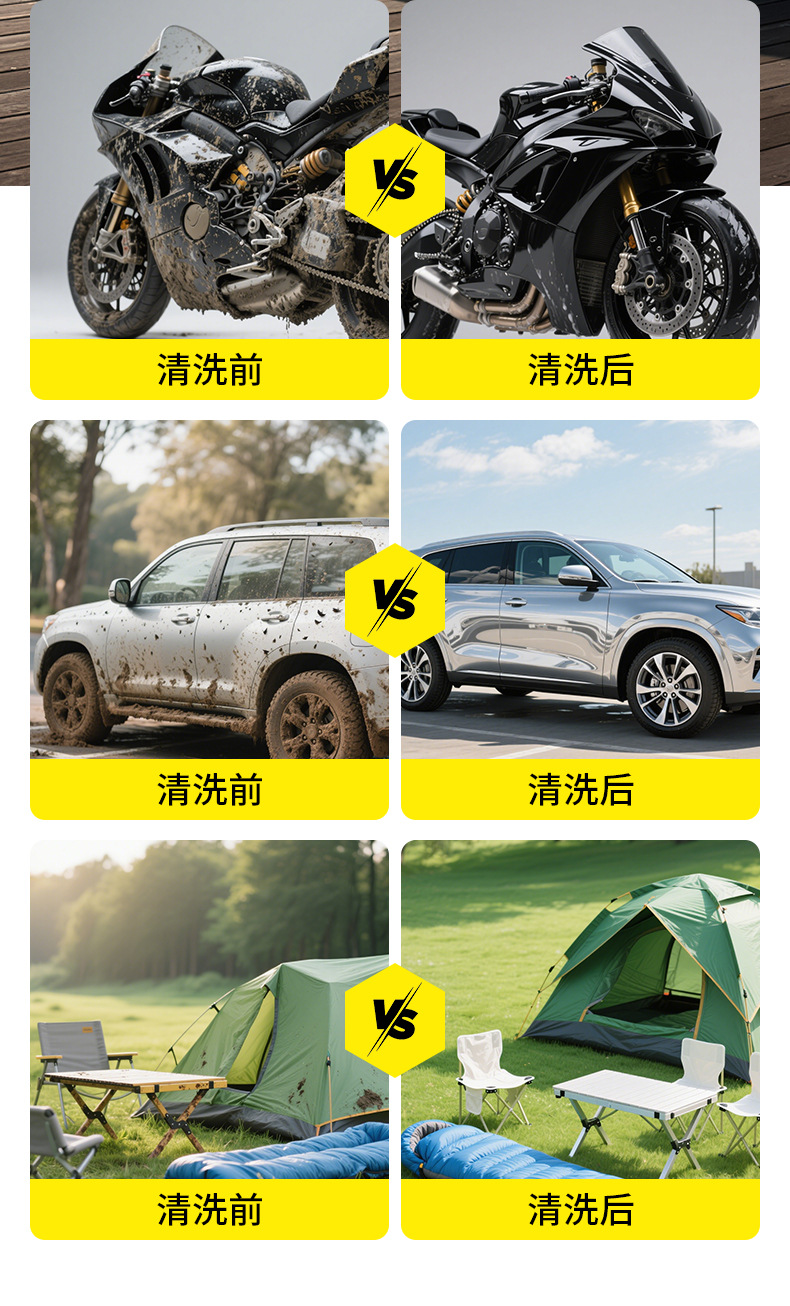 Lithium Battery Cordless Car Washer Portable High-Pressure Water Gun with Water Tank Car Cleaning Machine Outdoor Cleaning Manufacturer Wholesale