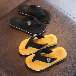 Children's flip-flops boys' slippers summer non-slip outdoor beach shoes for children and children cross-border wholesale flip-flops