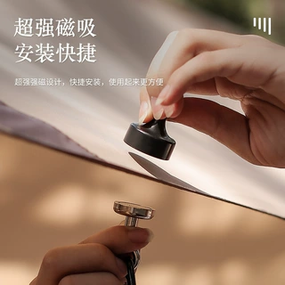 强力磁铁挂钩强磁磁性挂钩露营灯挂天幕帐篷固定器挂钩登山扣定制