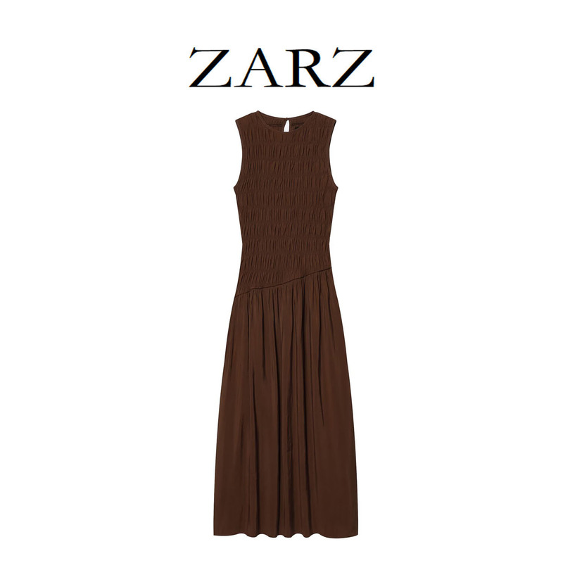Zarz Self-Made European and American Style New Women's Clothing, Stylish Classic Fluffy Midi Dress 3152360 Zarz Self-Made European and American Style New Women's Clothing, Stylish Classic Fluffy Midi Dress 3152360