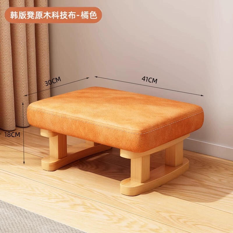 小さい腰掛けの家庭用の低い腰掛けの実木の小さい板の腰掛けのお茶のいくつかの腰掛けの客間の小さい腰掛けのソファーの足は腰掛けの入り口を踏んで靴の腰掛けを交換します。|undefined