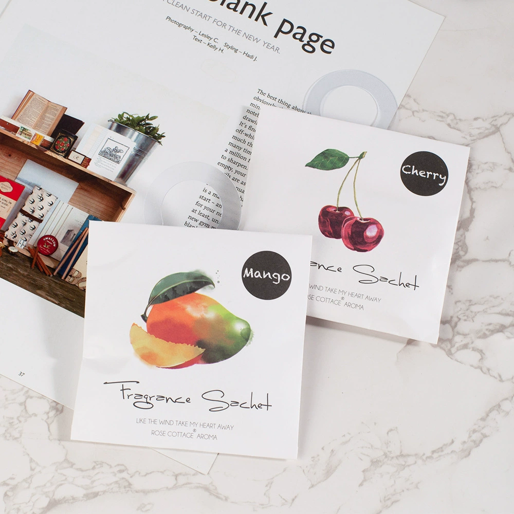 Фруктовая серия Саше Специи Свежий воздух Шкаф Саше Подарочная коробка Одежда Дезодорант Саше Ароматерапия Индивидуальные