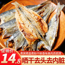 福建产巴浪鱼干去头去内脏鱼肉干货新鲜海咸鱼干风干熟鱼500g装