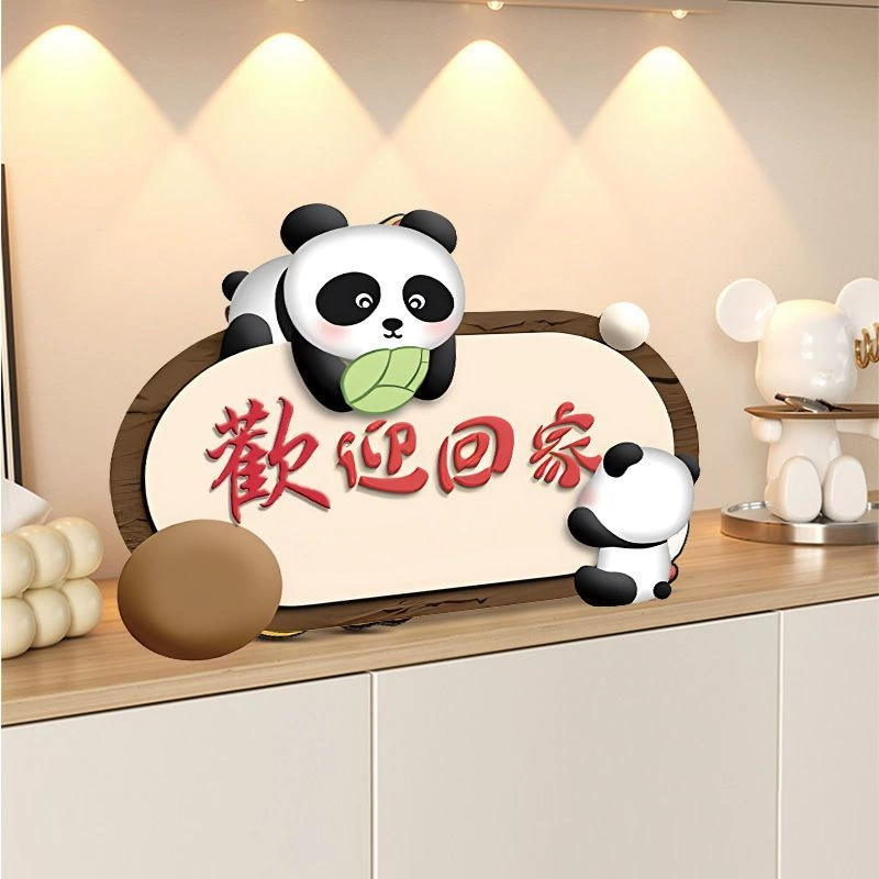 Добро пожаловать домой творческая трехмерная роспись крыльцо столешница маленький украшение декоративная роспись спальная кровать арт-орнамент