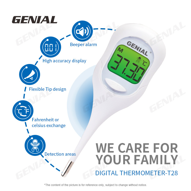 GENIAL household Baby Thermometer 9 fast Temperature Pregnancy preparation apply digital Electronics Thermometer OEM