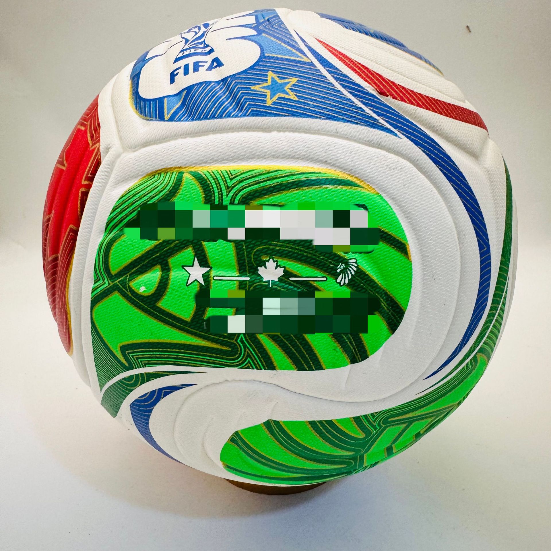 2026 Copa del Mundo de fútbol de Estados Unidos, Canadá, México, número 5, 4 piezas de piel PU de fútbol de diamante de 32 piezas de explosión transfronteriza