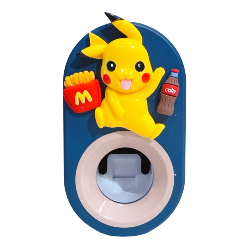 子供用アニメかわいい自動歯磨き粉器穴なし壁掛け穴なし怠け者神器押出歯ブラシ|undefined