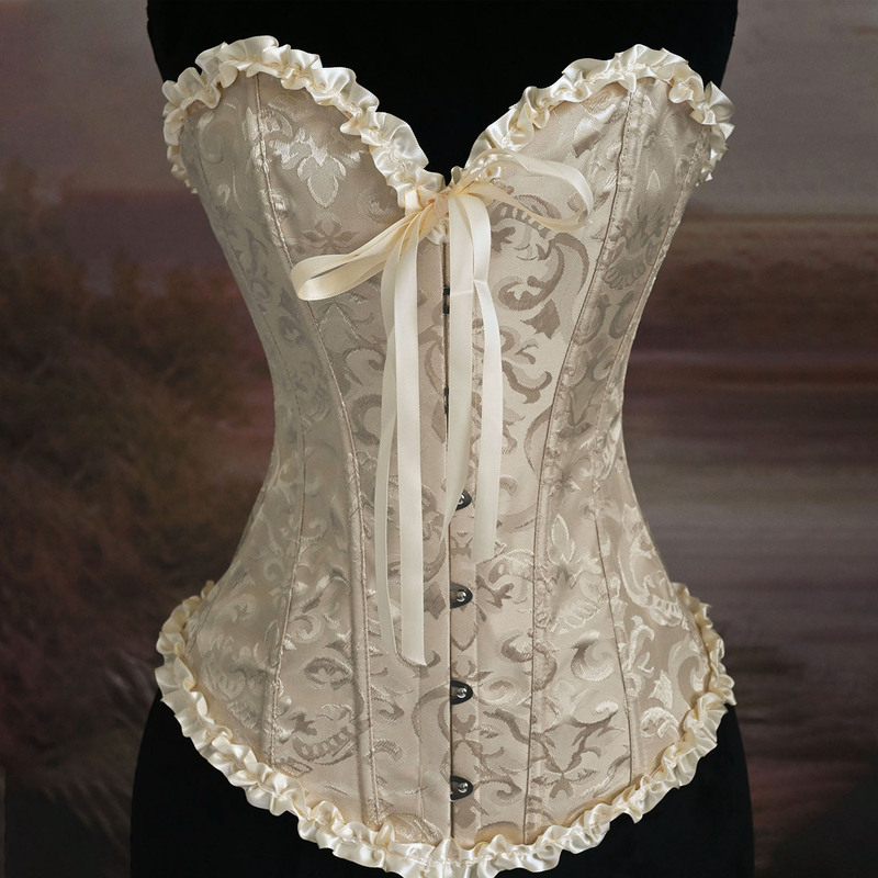 Cross-Border Influencer Style Corset Shapewear Push-Up Bodysuit Wedding Dress Base Tight Fishbone Corset