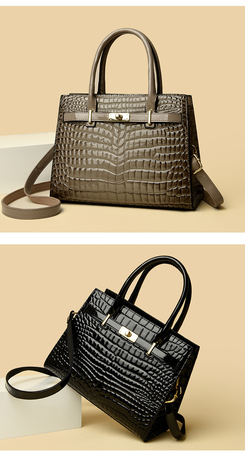 Dames handtas groot van lakleer luxe business tas voor dames_voghion.com