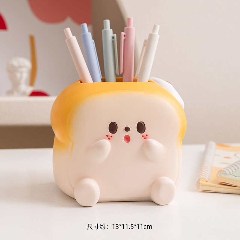 クリエイティブパンダペンホルダーイン高価値学生オフィスデスク大容量収納装飾品教師の日ギフト|undefined