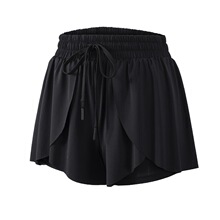 X 64438 High Waist Pocket Skirt Shorts �����ڴ��\��ȹ ��