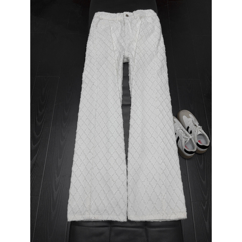 2026【Hot-Selling Items Across the Entire E-Commerce Network + Deep Inventory】Men's Micro-Flare Jeans in Plaid and Solid Colors for Casual Wear 2026【Hot-Selling Items Across the Entire E-Commerce Network + Deep Inventory】Men's Micro-Flare Jeans in Plaid and Solid Colors for Casual Wear