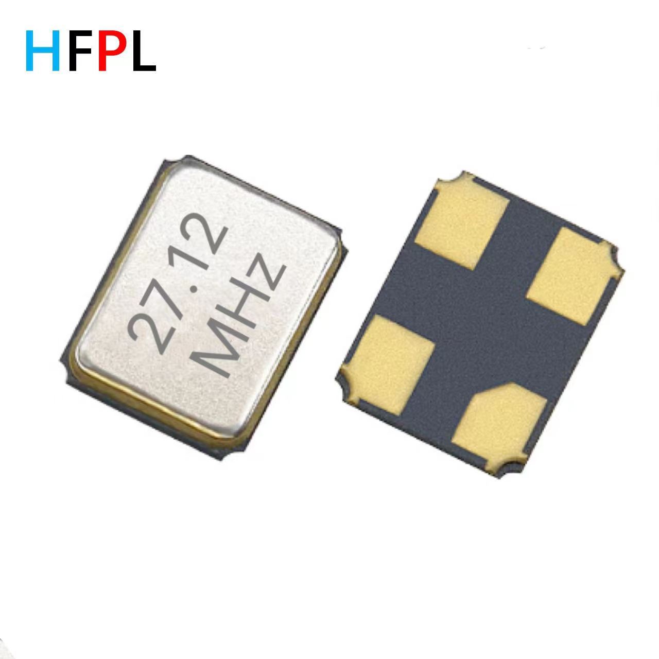 5032-27.12MHZ-16PF-4pin+-20PPM 石英晶体谐振器 无源贴片晶振