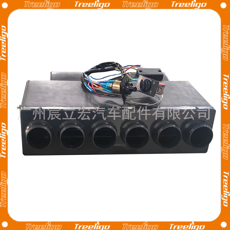 Fábrica al por mayor del coche aire acondicionado evaporador montaje negocio RV 12V Van coche refrigeración modificación 24V