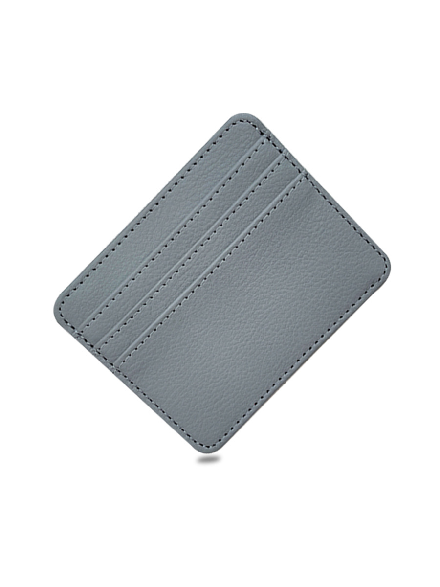 Thin capacious universal sophisticated polyurethane card holder for…