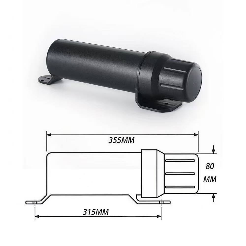 Adecuado para motocicleta, vehículo eléctrico, caja de herramientas de almacenamiento impermeable, cubo de herramientas de gran capacidad para motocicleta con cerradura, caja de almacenamiento de barril de herramientas