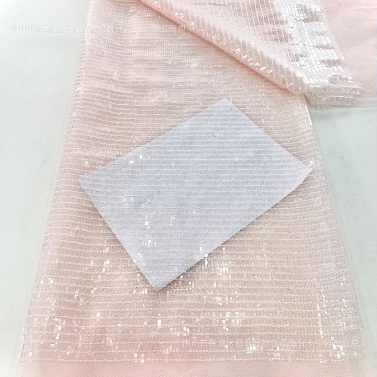 Tejido bordado Roll Sheet Sequin Tejido Gao Ding espectáculo festivo escenario de fiesta vestido de cena Tejido de moda