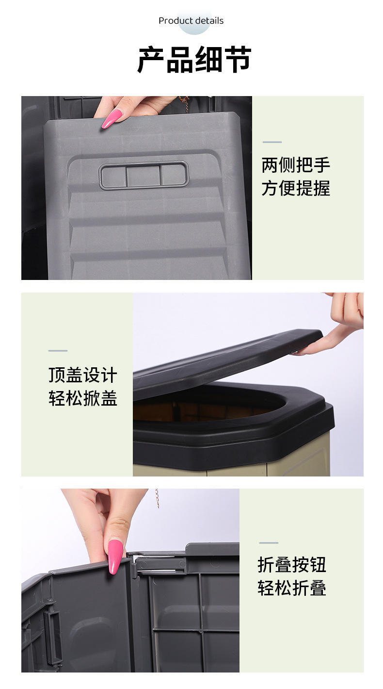 Outdoor Vehicle-Mounted Multifunctional Portable Folding Toilet, Anti-Odor Toilet Seat, Rv Camping Emergency Toilet