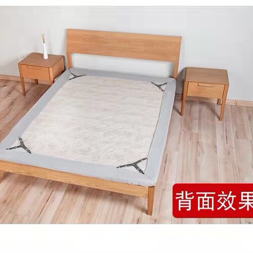Three-Head Bed Sheet Fixer Mattress Anti-Slip Clips Bedspread Fixing Clips Anti-Run Elastic Band Bed Clips