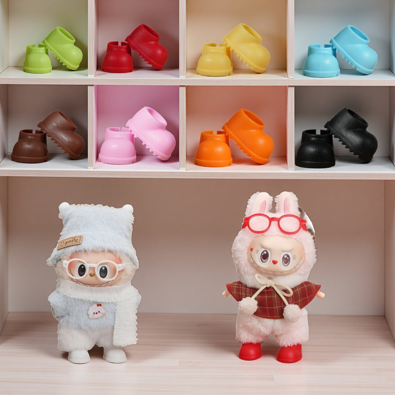 第三世代 labubu 靴メガネアクセサリー Labubu DIY 衣装 Maorong 人形人形周辺アクセサリー|undefined