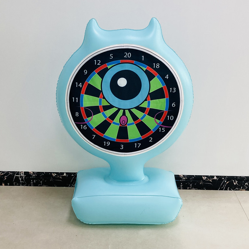Inflatable Throwing Game Target Water Inflatable Dart Football Shooting Dart Board Sticky Kidsren's Throwing Toy