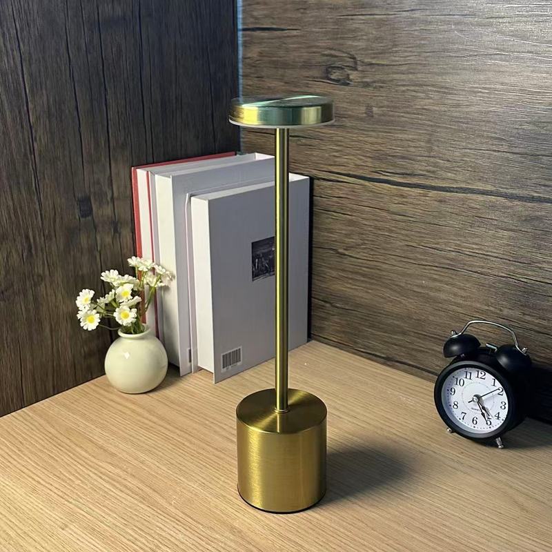 クロスボーダー LED 充電式 I 字型デスクランプバーテーブル装飾レトロメタル USB タッチ雰囲気ナイトライト卸売|undefined