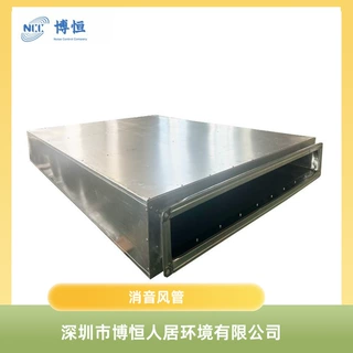 阻抗复合式消声器 通风管道降噪装置 地下车库排风系统配套设备