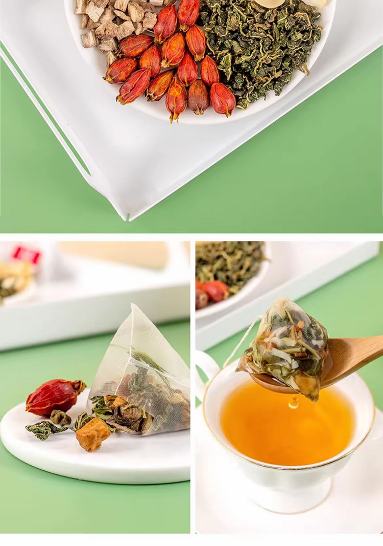 Sang Ju Zhi Zi Yin Herbal Tea Blend 50g Individually Wrapped Tea Bags for Daily Hot Brewing specifications