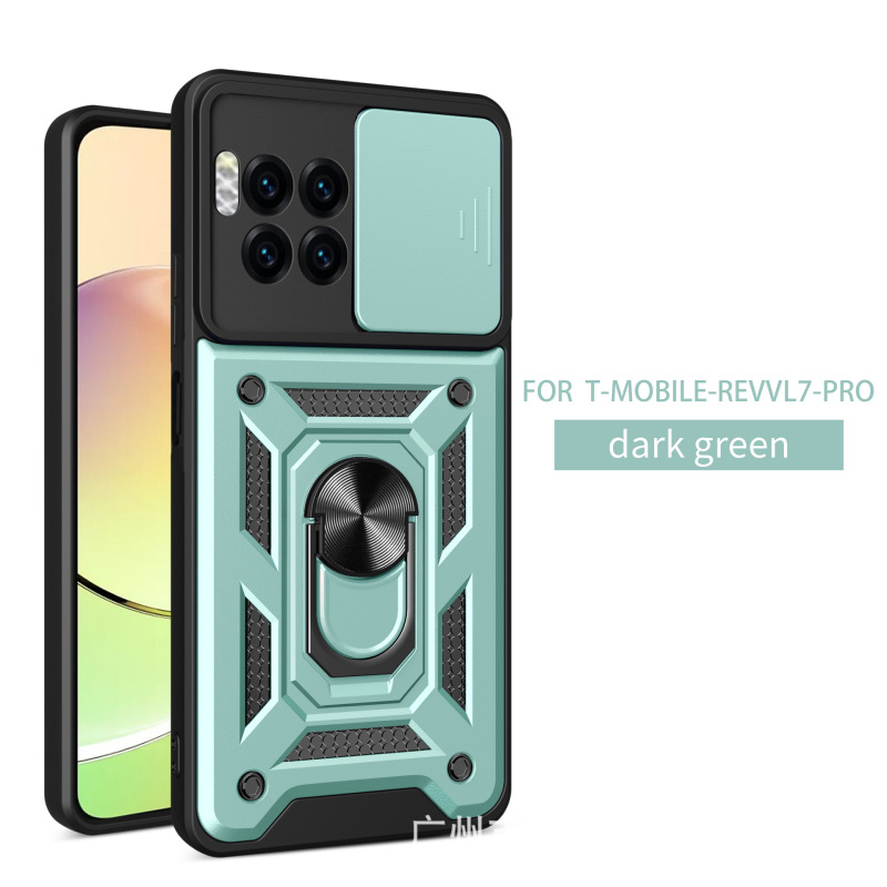 New E-Commerce Product Suitable for T-Mobile Revvl 8 Pro 5g: Shunjia Push-Window Stand Magnetic Phone Case