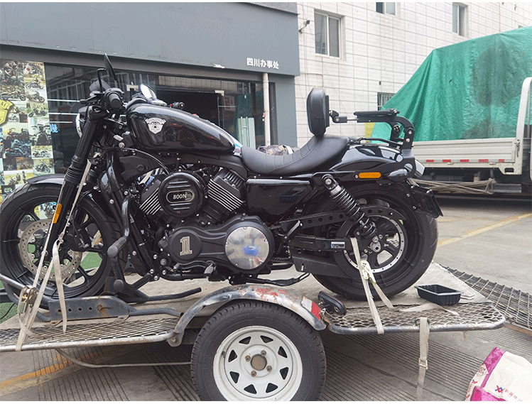 Xiangshuai tough guy 800N motorcycle modified shelf backrest bumper folding backrest quick release side bag non-destructive installation