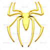 Sticker, metal three dimensional modified transport, spider, in 3d format