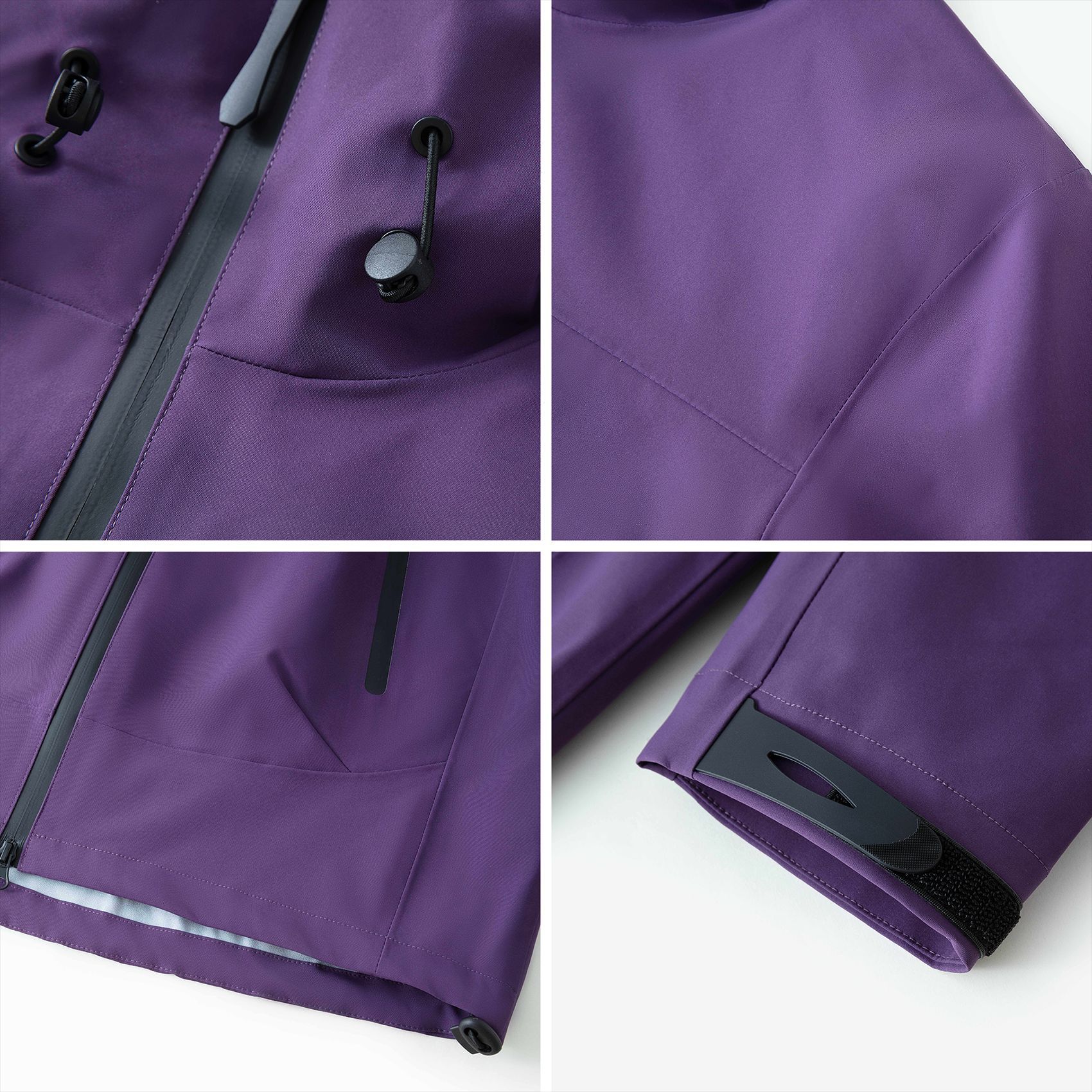 Ropa de asalto al aire libre ropa de trabajo personalizada logotipo de impresión corporativa herramientas de sellado térmico completo pegamento a prueba de viento impermeable ropa de bicicleta